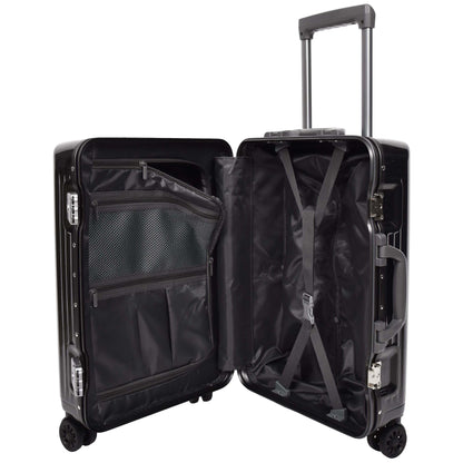 Four Wheel Suitcase Metal Frame Hard Shell Luggage Titan