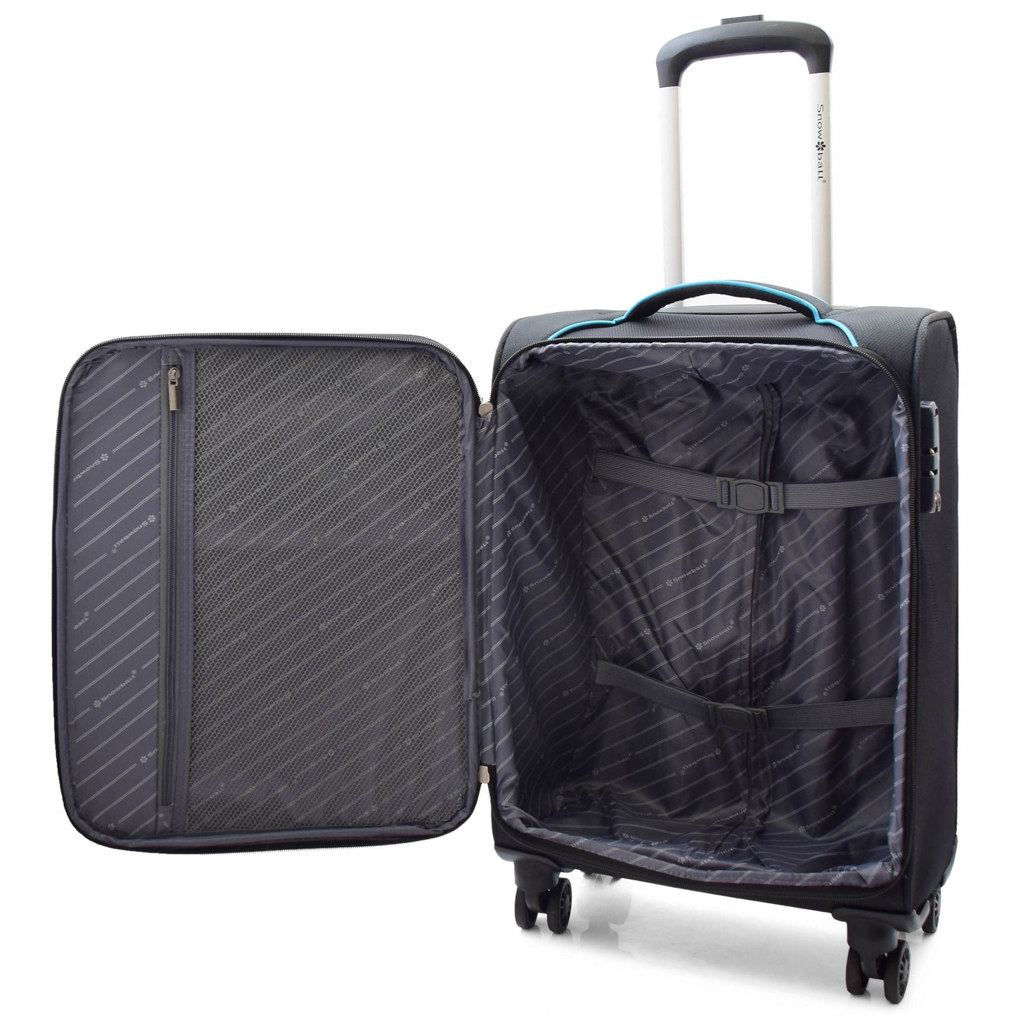 Four Wheel Suitcase Lightweight Soft Luggage HL22