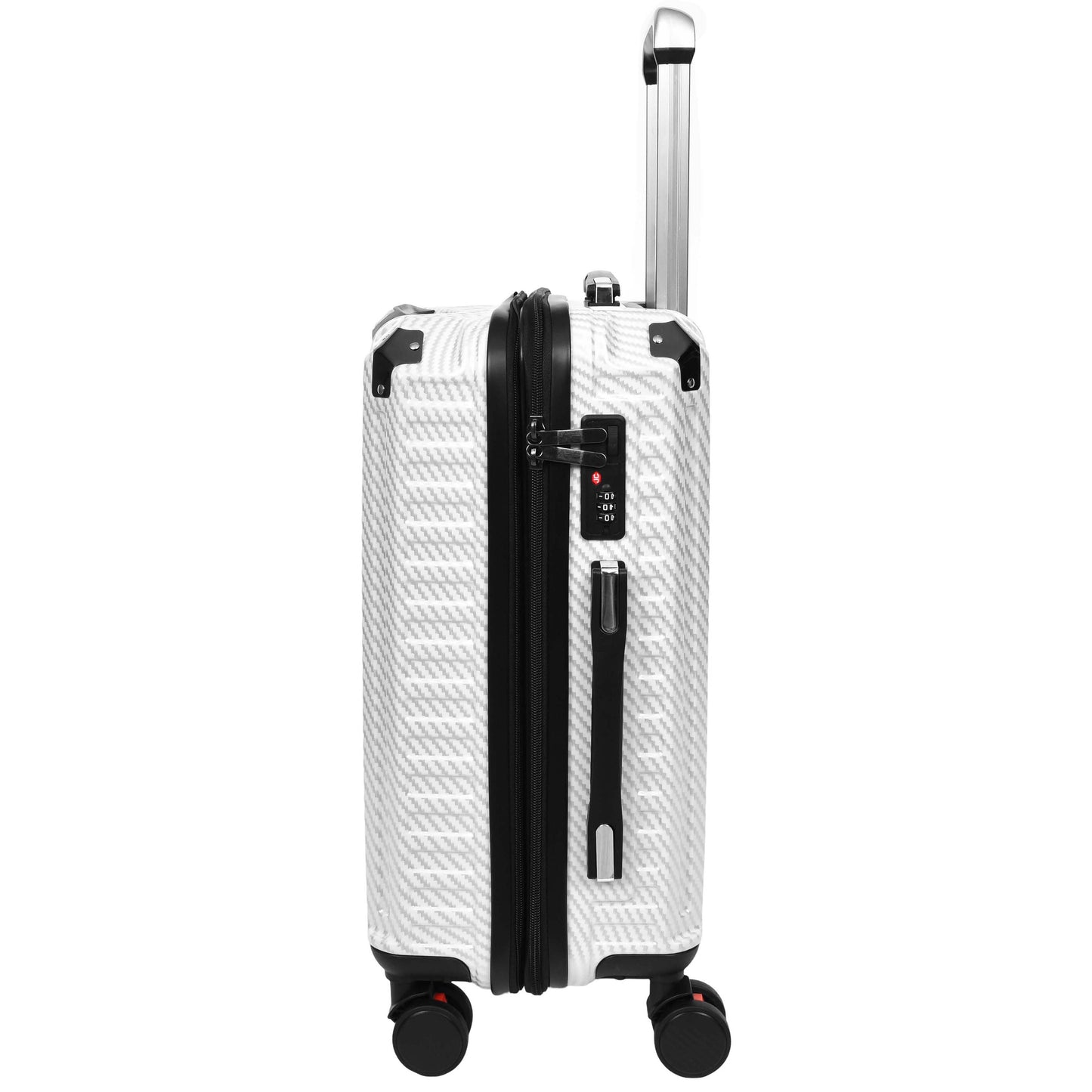 Four Wheel Suitcase Hard Shell Luggage Explorer