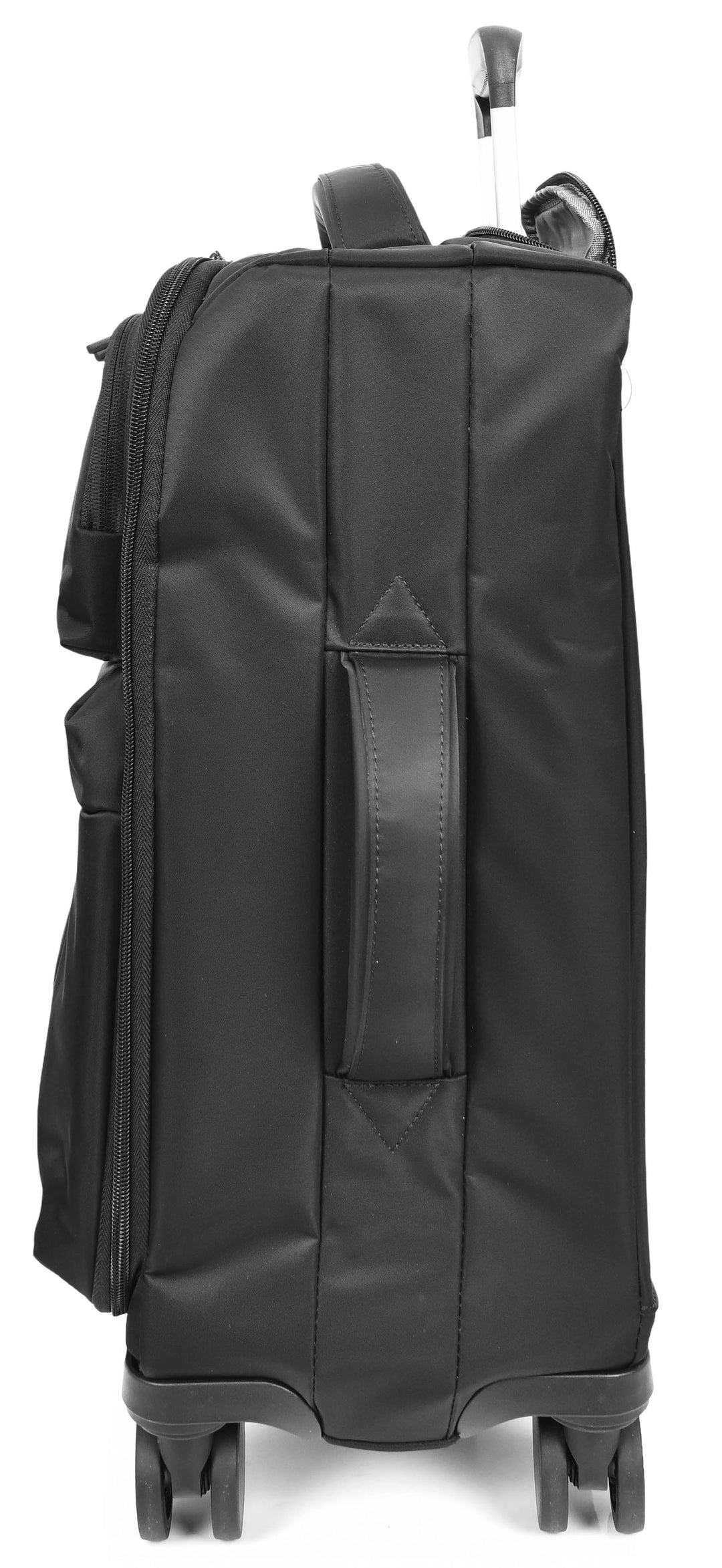 Soft Shell Luggage Suitcase with 8 Spinner Wheels, Lightweight Travel Trolley Bag - HOL-K71