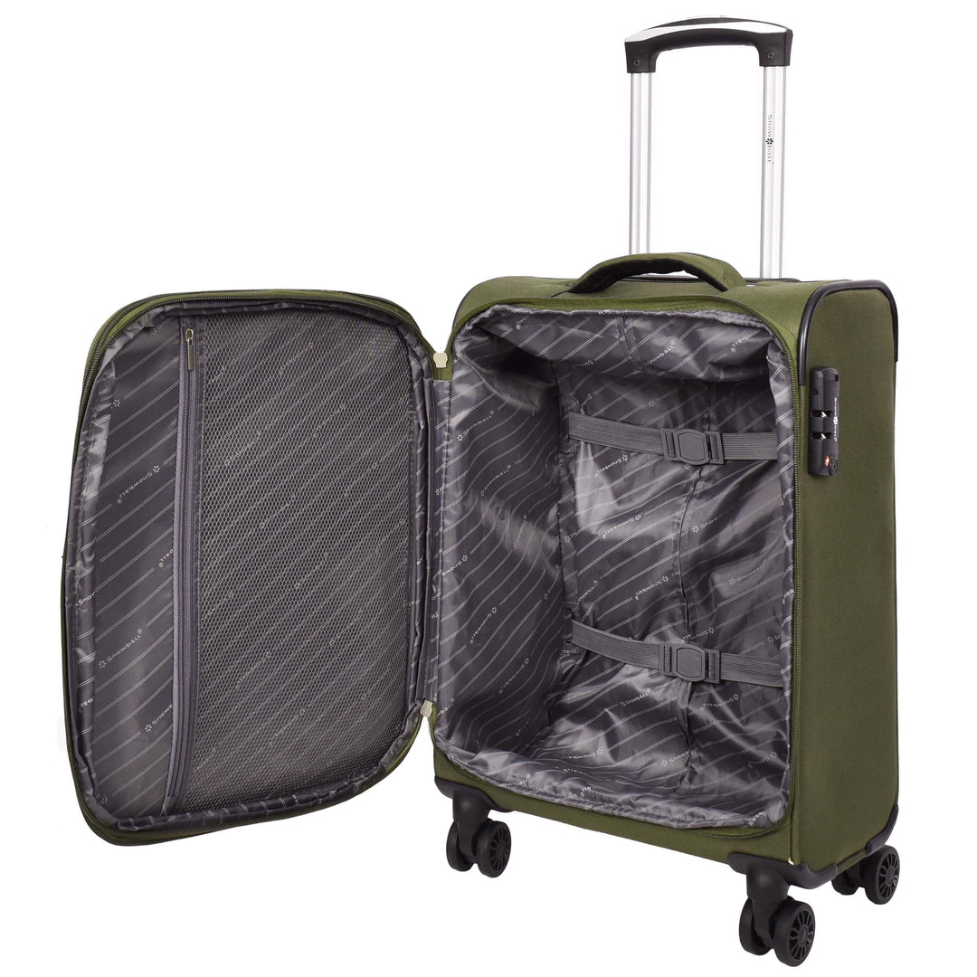 Four Wheel Lightweight Travel Suitcase Pokeno
