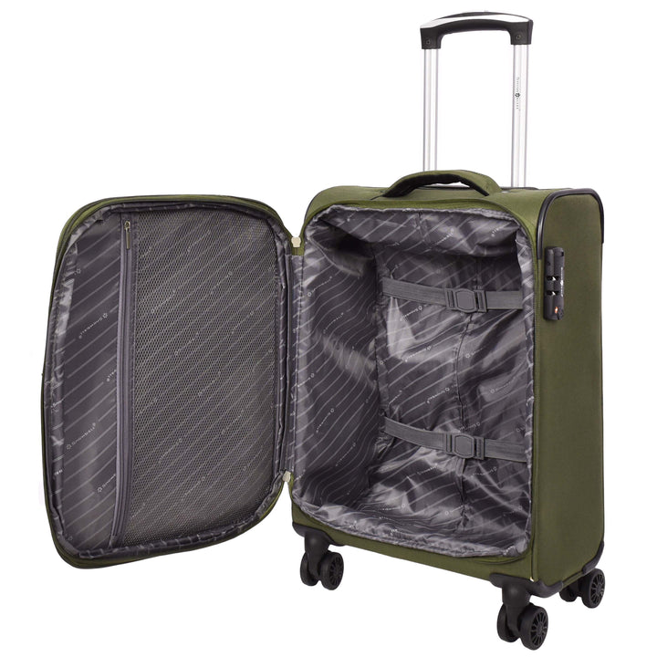 Four Wheel Lightweight Travel Suitcase Pokeno