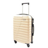 Four Wheel Suitcases Hard Shell Luggage Conney Off White 10
