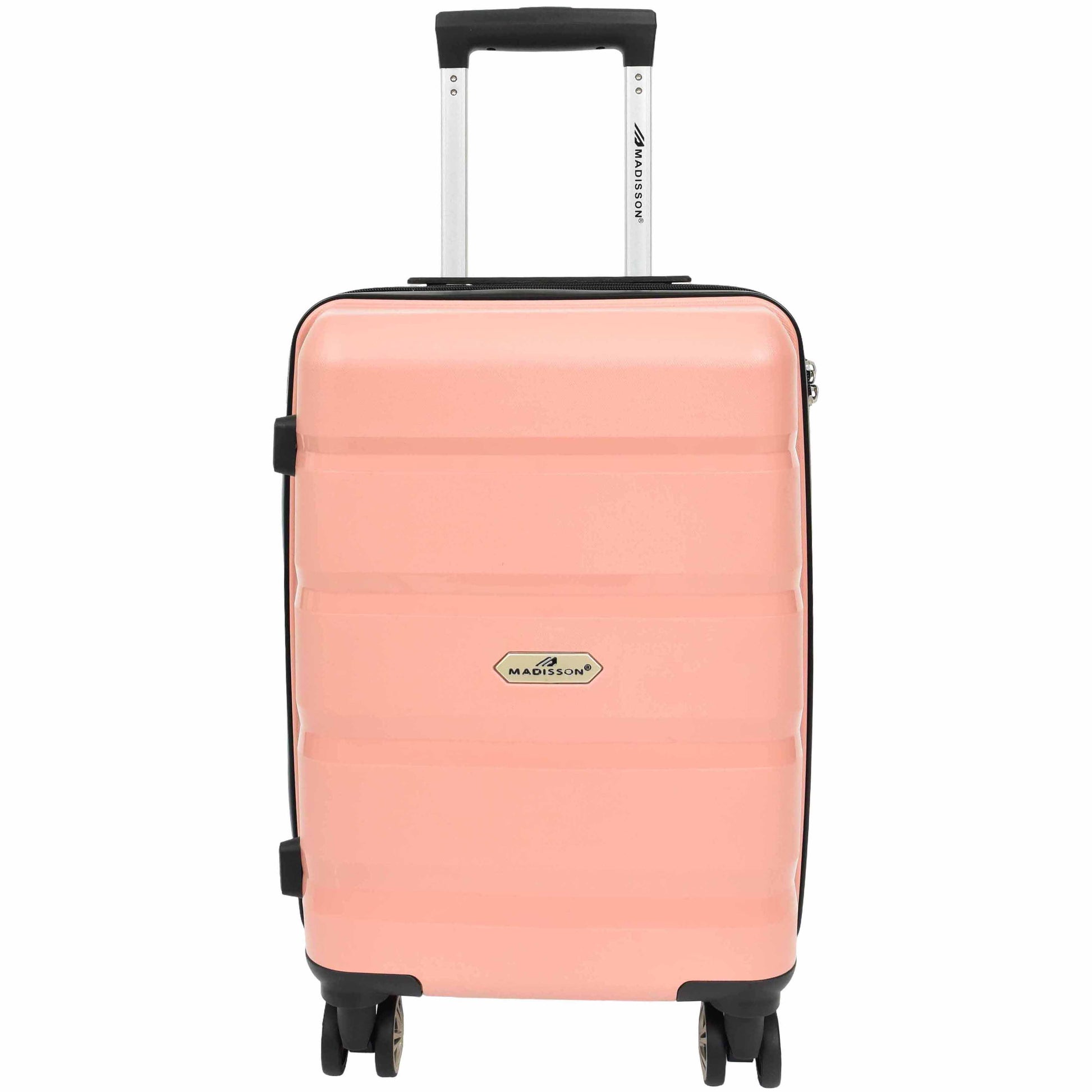 PP Hard Shell Luggage Expandable Four Wheel Suitcases Cygnus Rose Gold 12