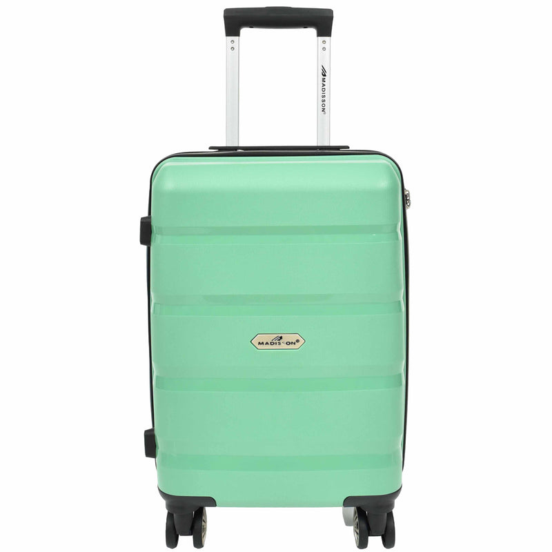 PP Hard Shell Luggage Expandable Four Wheel Suitcases Cygnus Lime 13