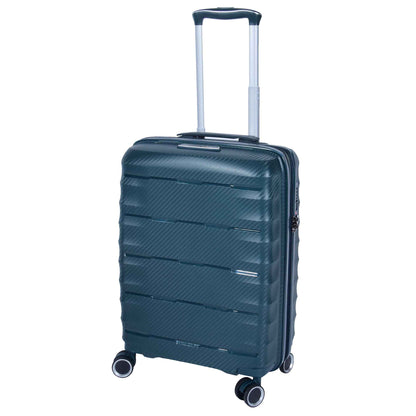 8 Wheeled Expandable ABS Luggage Miyazaki Green 12