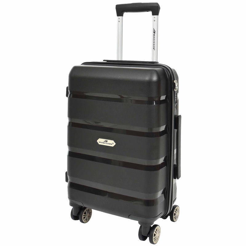 PP Hard Shell Luggage Expandable Four Wheel Suitcases Cygnus 14