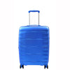Cabin Size 8 Wheeled Expandable ABS Luggage Pluto Blue 1