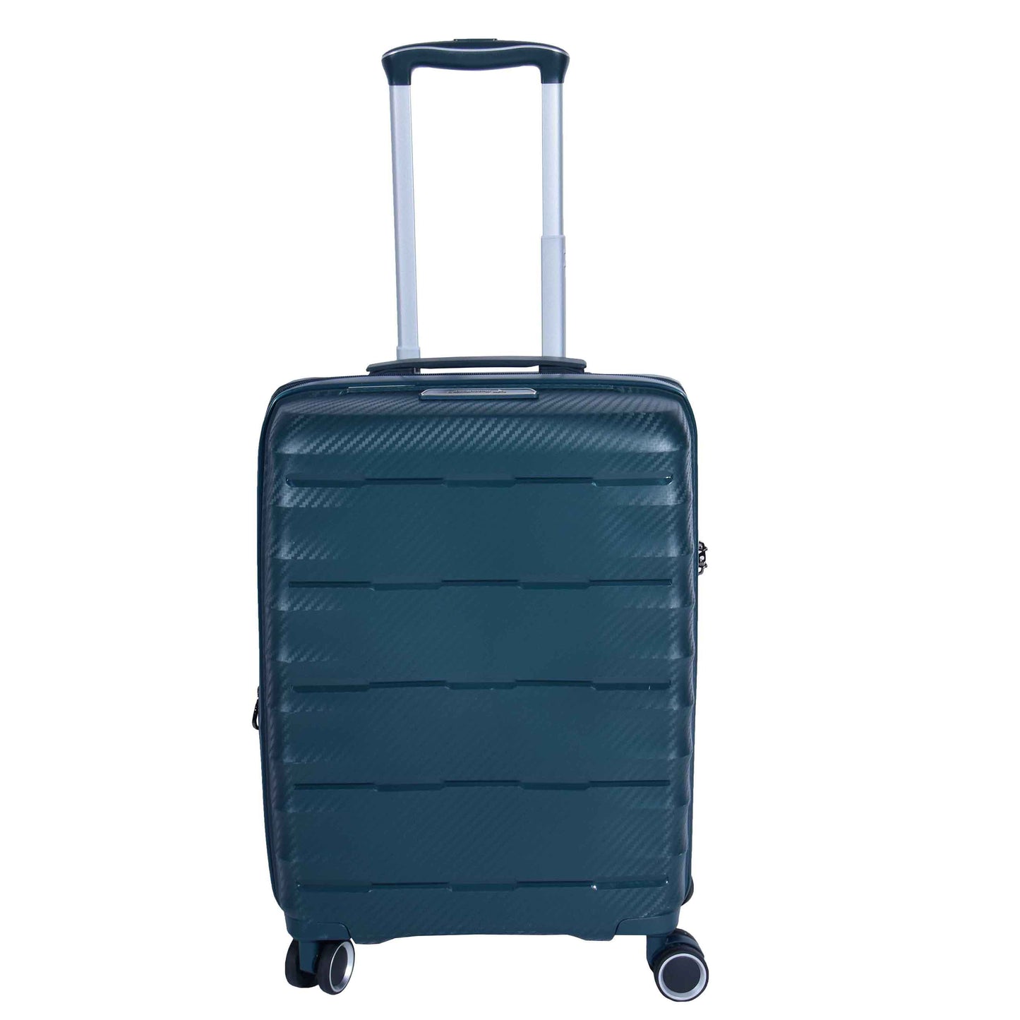 8 Wheeled Expandable ABS Luggage Miyazaki Green 13