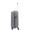 Cabin Size 8 Wheeled Expandable ABS Luggage Pluto Grey 3