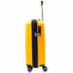 8 Wheeled Spinner Hard Shell Luggage Expandable Hokkaido Yellow 11
