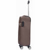 Soft 8 Wheel Spinner Cabin Size Luggage Malaga Brown 4