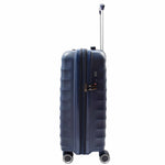 Cabin Size 8 Wheeled Expandable ABS Luggage Pluto Navy 2