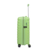 Cabin Size 8 Wheeled Expandable ABS Luggage Pluto Lime Green 3