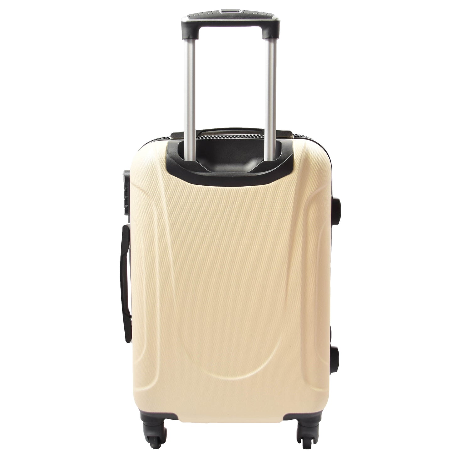 Four Wheel Suitcases Hard Shell Luggage Conney Off White 12