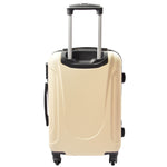 Four Wheel Suitcases Hard Shell Luggage Conney Off White 12