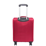 Four Wheel Soft Case Travel Suitcase Luggage Columbia Burgundy 19