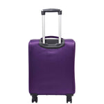 Four Wheel Soft Case Travel Suitcase Luggage Columbia Purple 20