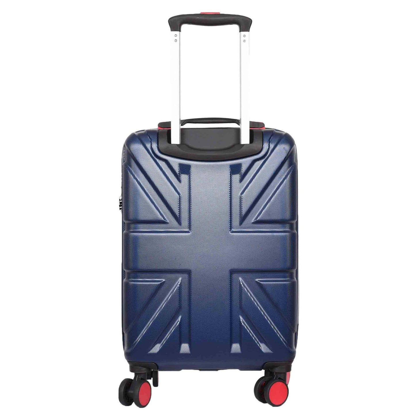 4 Wheel Spinner TSA Hard Travel Luggage Union Jack Navy small-3