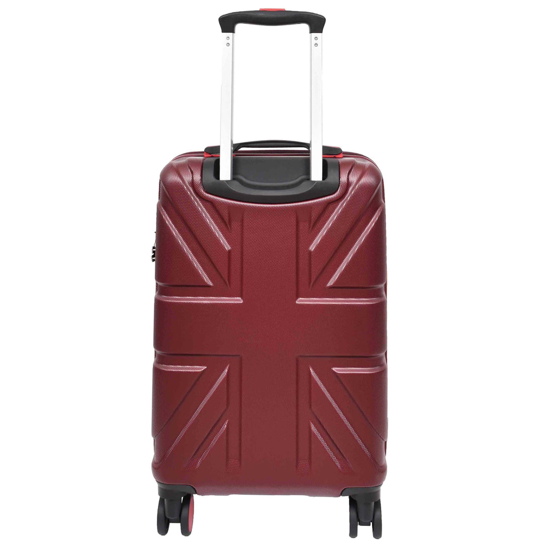 Four Wheel Hard Shell Suitcase Union Jack