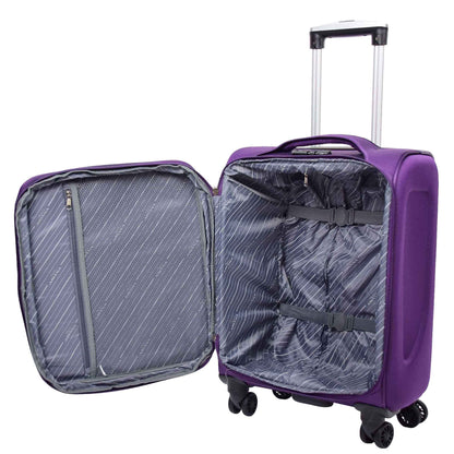 Four Wheel Lightweight Suitcase Columbia