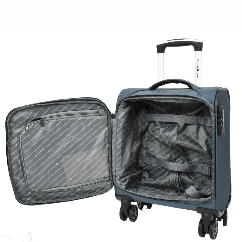 Expandable 8 Wheel Soft Luggage Japan Grey