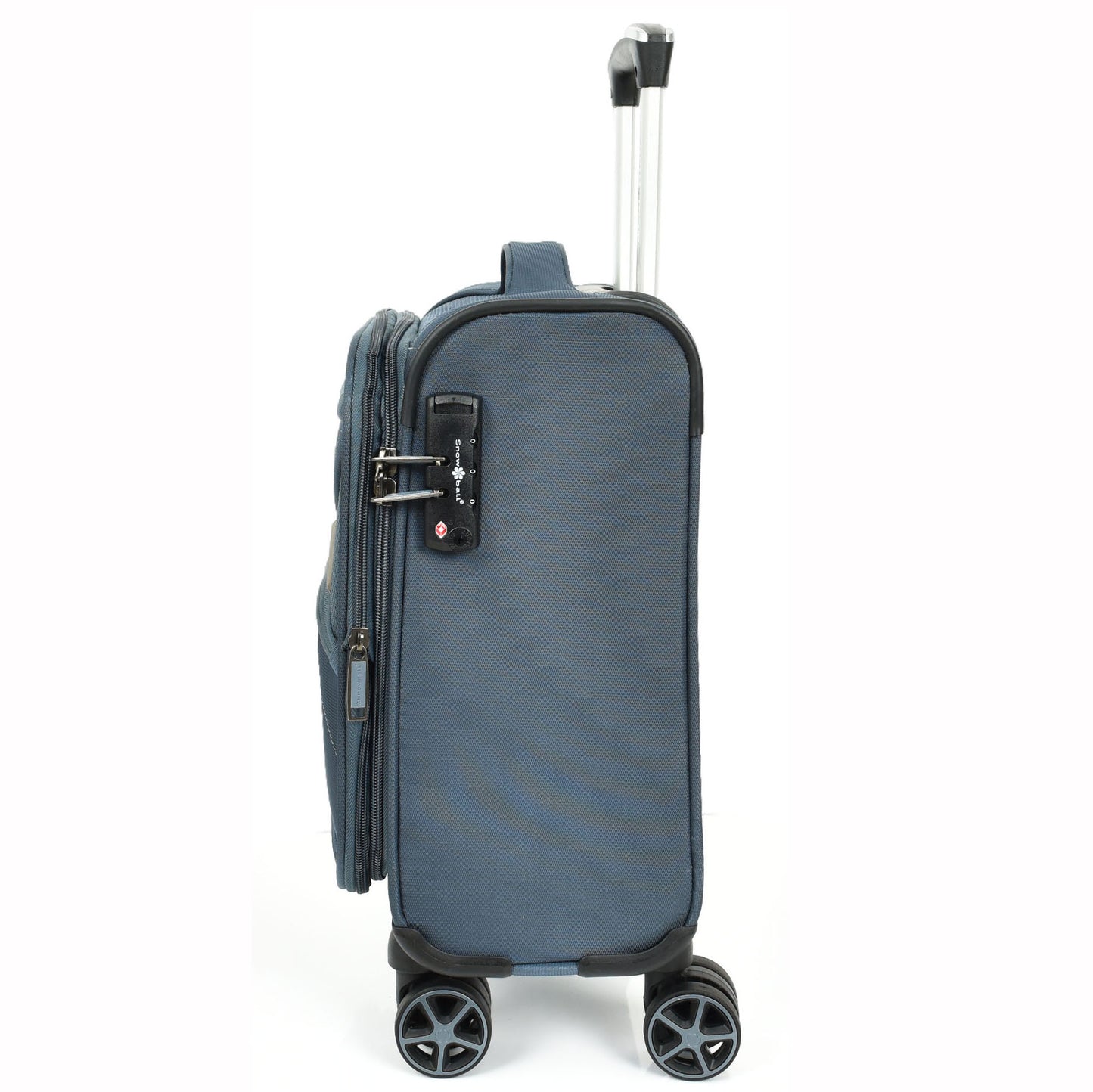 Expandable 8 Wheel Soft Luggage Japan Grey