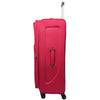 Four Wheel Soft Case Travel Suitcase Luggage Columbia Burgundy 5