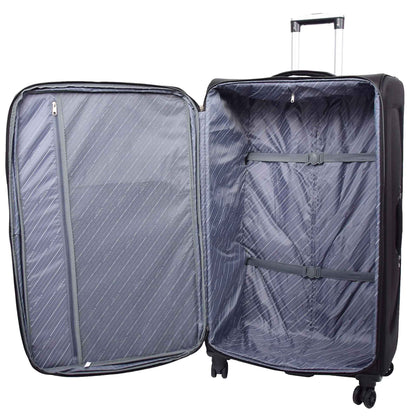 Four Wheel Lightweight Suitcase Columbia