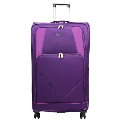 Four Wheel Lightweight Suitcase Columbia