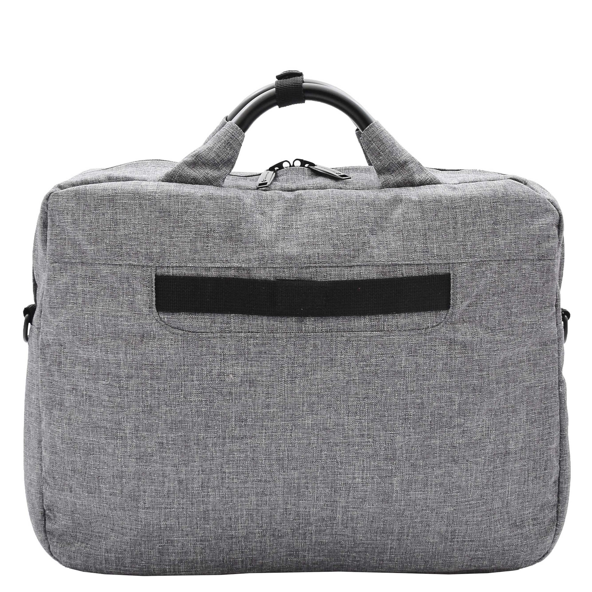 Briefcase Cross Body Organiser Bag Laptop Carry Case H315 Grey