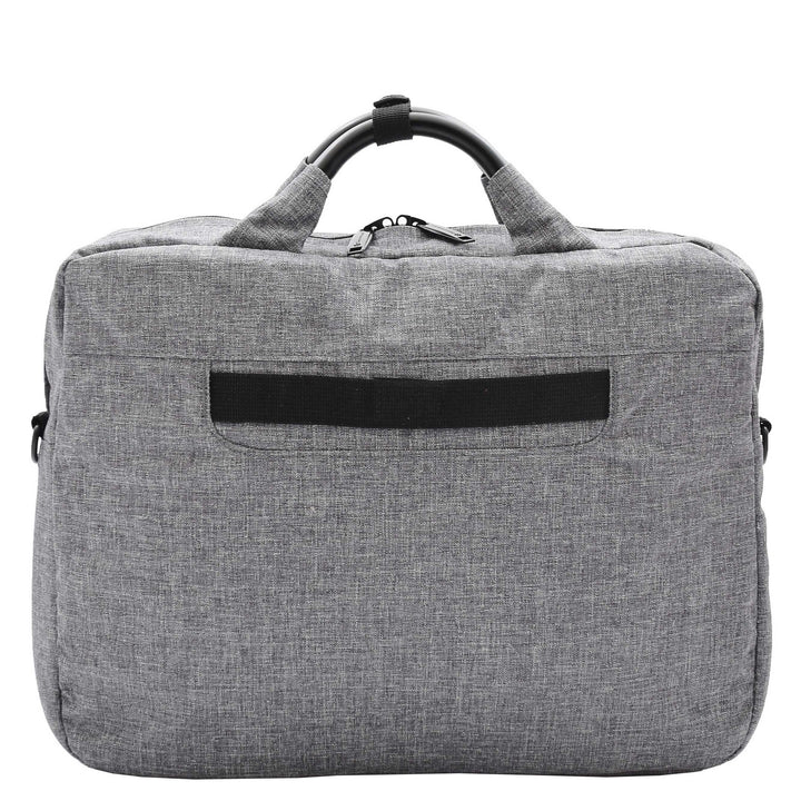 Briefcase Cross Body Organiser Bag Laptop Carry Case H315 Grey