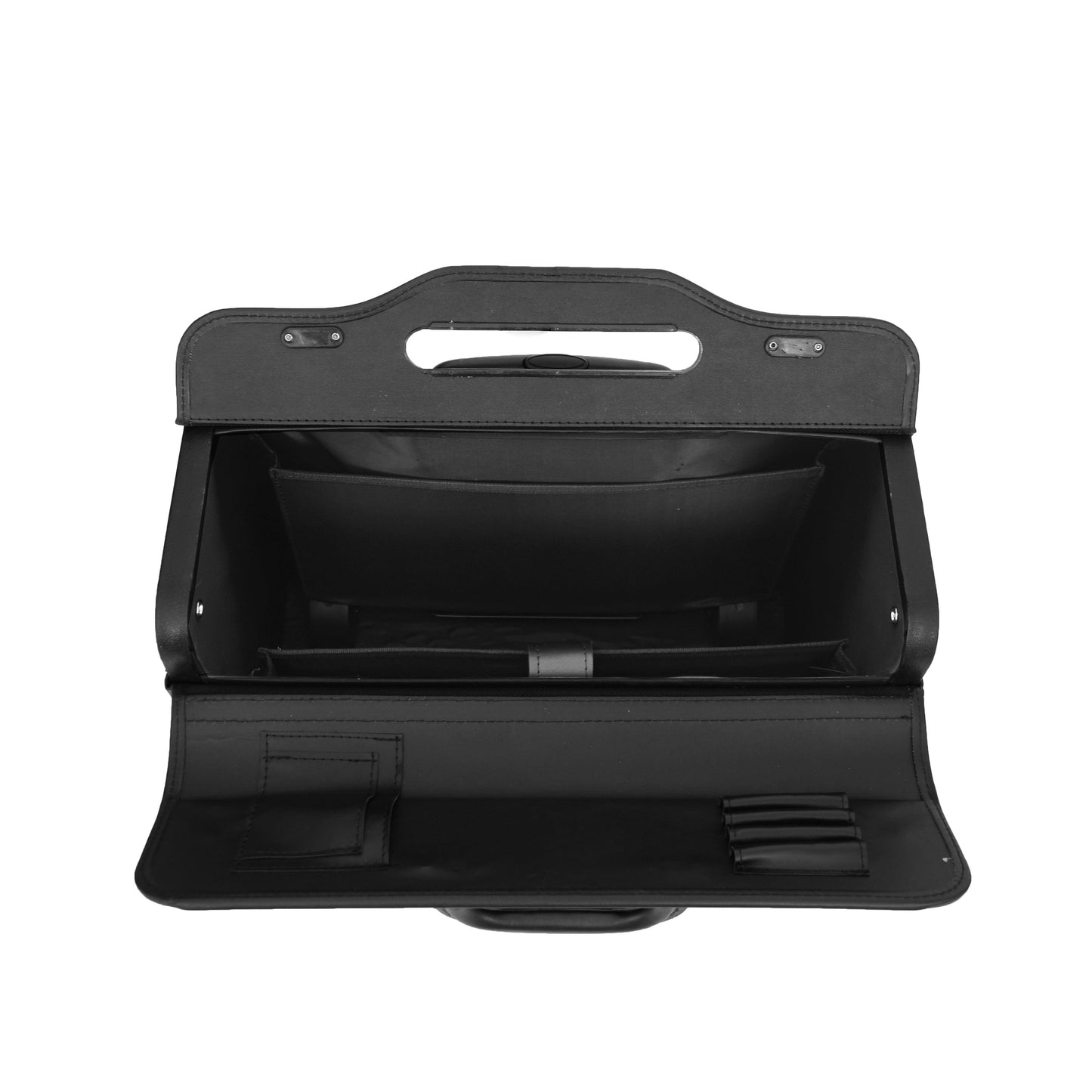 Pilot Case Wheeled Lockable Laptop Bag Aberdeen Black 6