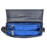 leather bags with middle zip dividers