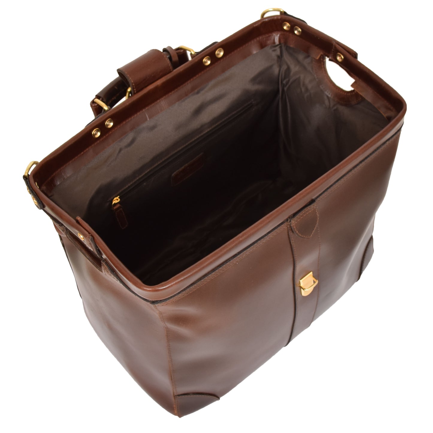 Real Leather Doctors Briefcase Brown House of Leather