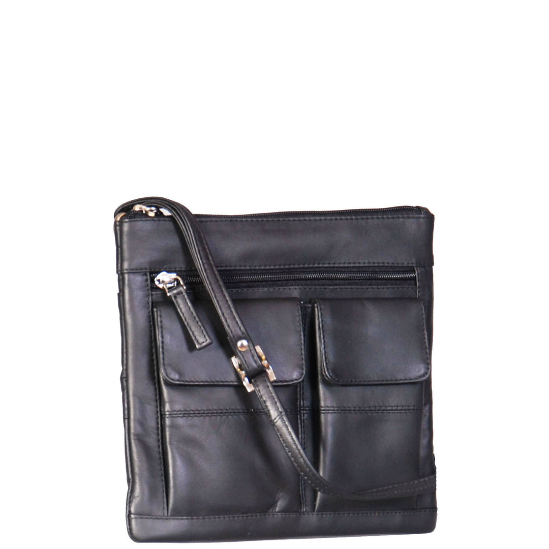 womens leather flight bag