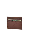 Premium Leather Card Holder Venice Brown