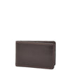 Slim Fold Leather Card Wallet Madrid Brown
