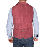 waistcoat for men's with a back adjustment buckle