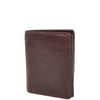 Mens RFID BiFold Leather Wallet Taunton Brown 1