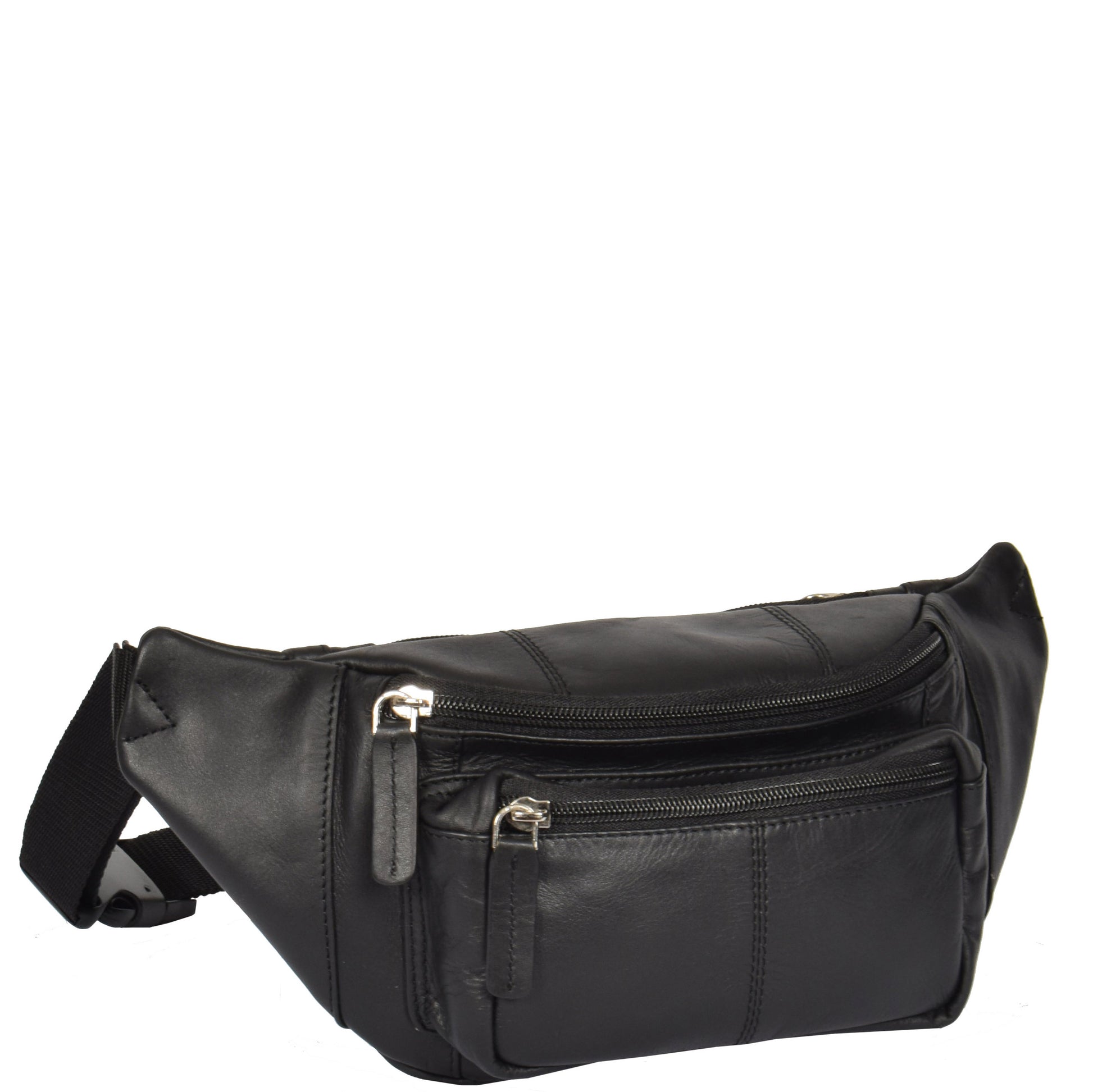 leather bum bag