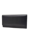 Womens Envelope Style Leather Purse Adelaide Black
