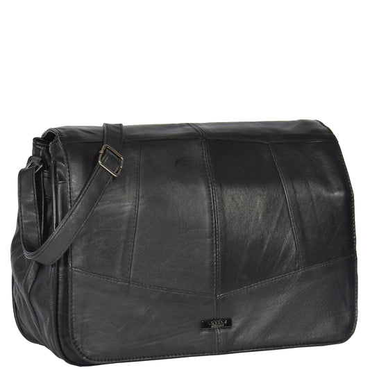 ladies leather organiser bag