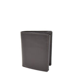 Mens Soft Leather Small Bifold Wallet Brisbane Brown 1