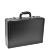 faux leather attache briefcase