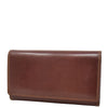 Womens Envelope Style Leather Purse Mary Brown