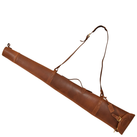 Leather Gun Slip with Shoulder Strap Carlisle Tan