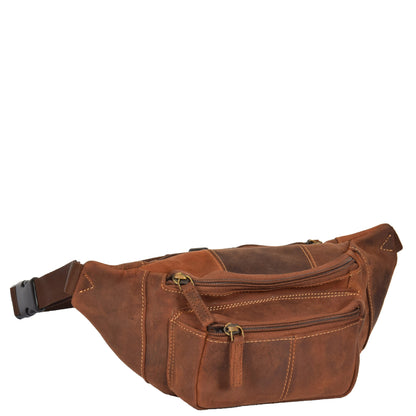 leather bum bag