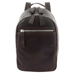 Large Classic Casual Leather Backpack Palermo Brown 2