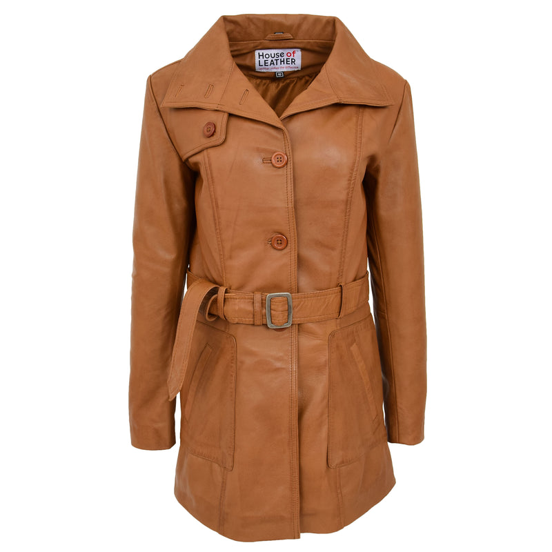 Nappa Leather Trench Coat - Women - Ready-to-Wear